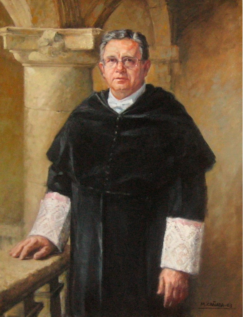 Exmo. Rector Sr. D. Rogelio Pérez Bustamante – María Ángeles Cañada Peña – 2003