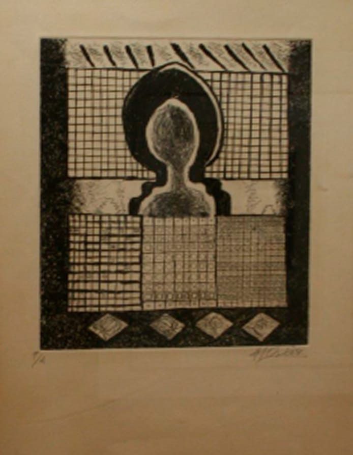 Misteriosa Alhambra – Manuel Angeles Ortiz – 1973
