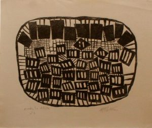 Albaycín Nocturno – Manuel Angeles Ortiz – 1973