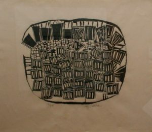 Albaycín Nocturno – Manuel Angeles Ortiz – 1973