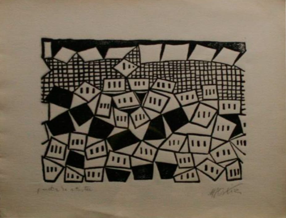 Albaycín – Manuel Angeles Ortiz – 1973