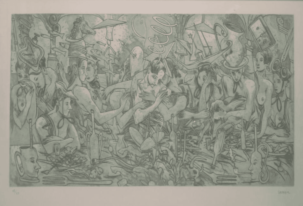 Alegoría Vespertina – Carlos Sánchez Pérez – 1987
