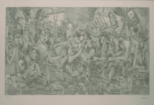 Alegoría Vespertina – Carlos Sánchez Pérez – 1987