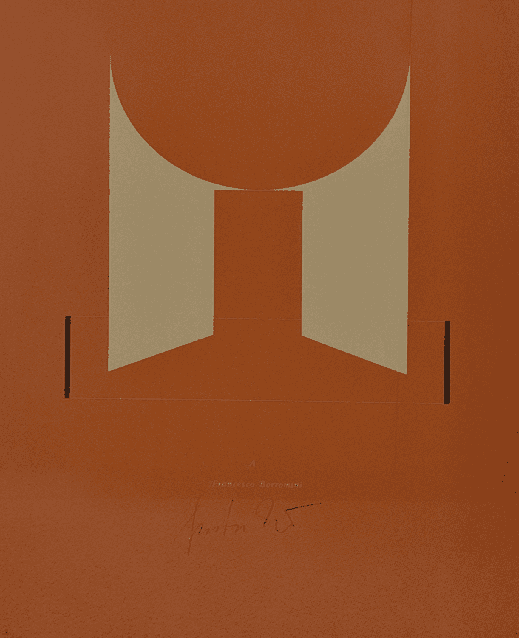 Francesco Borromin – Gustavo Torner – 1972